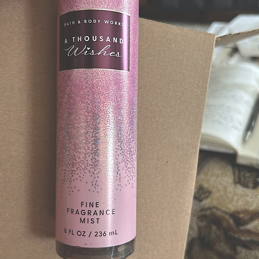Bath and body works  A thousand wishes mist